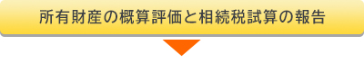 所有財産の概算評価と相続税試算の報告